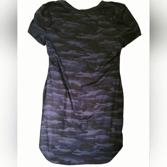Eclipse NWOT Bodycon Camo T-shirt Dress Size L - Picture 2 of 4